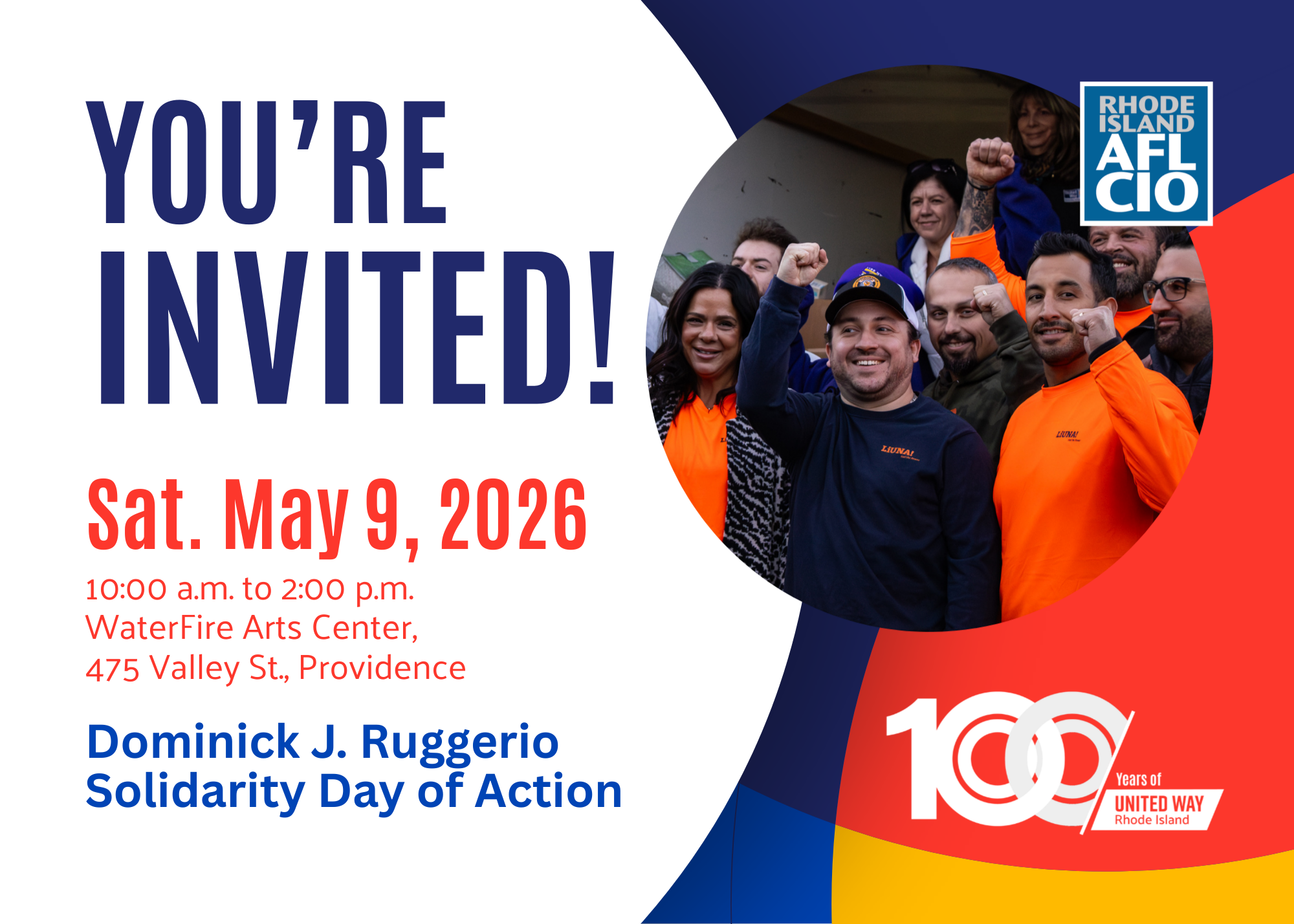 Dominick J. Ruggerio Solidarity Day of Action